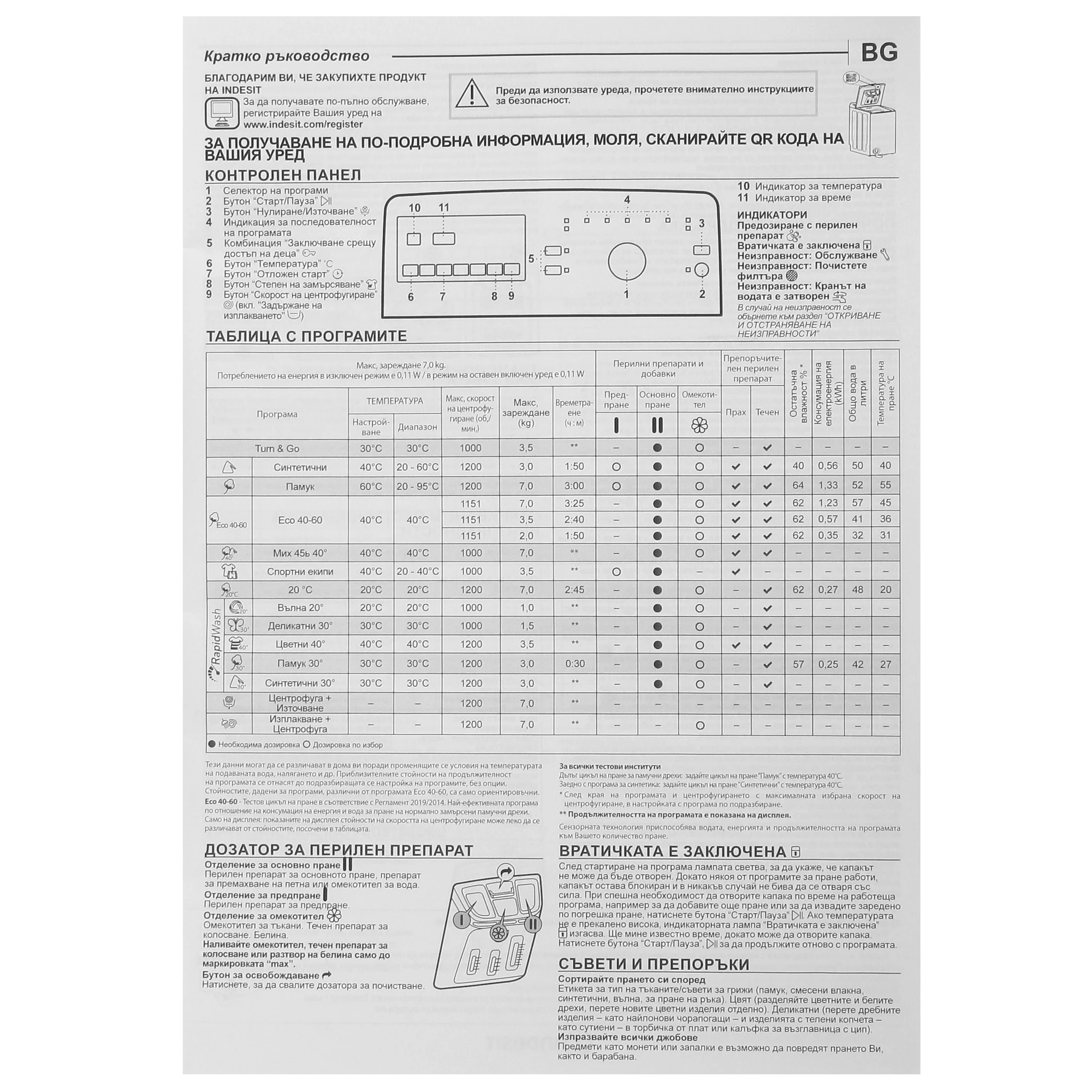 INDESIT BTW B7220P EU/N